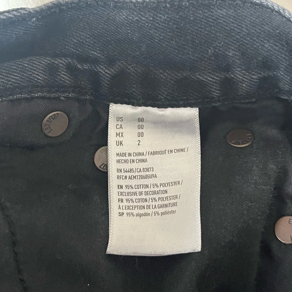 Black American Eagle Jean Shorts - Picture 4 of 4